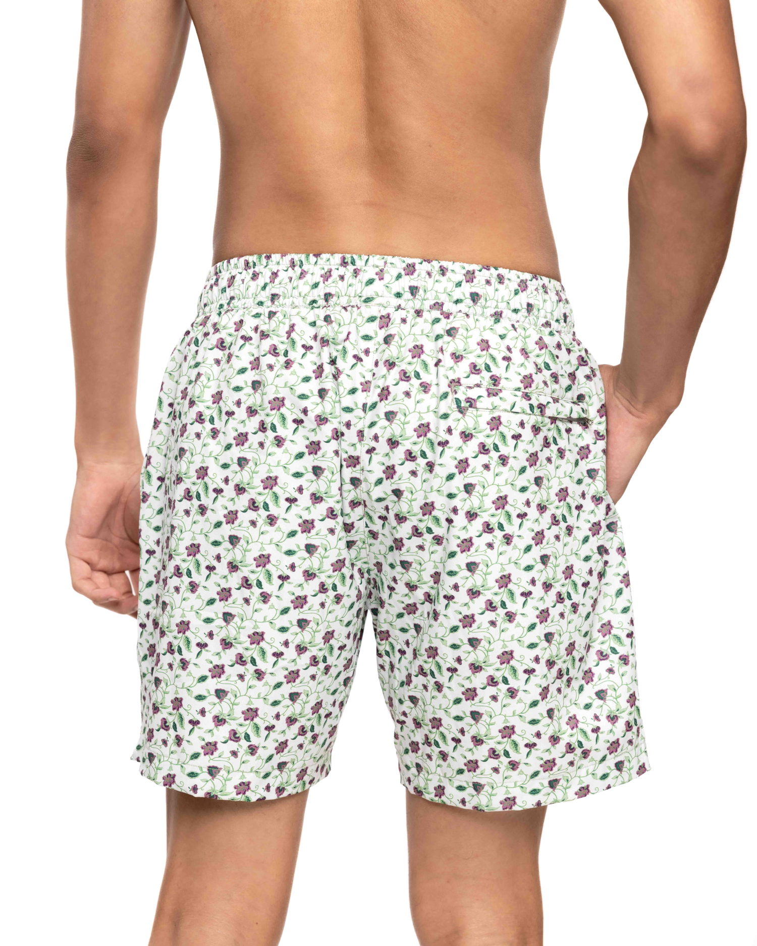 Classic Swim Shorts - Vine Print
