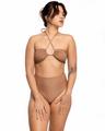 High Waist Bikini Bottom - Cedar