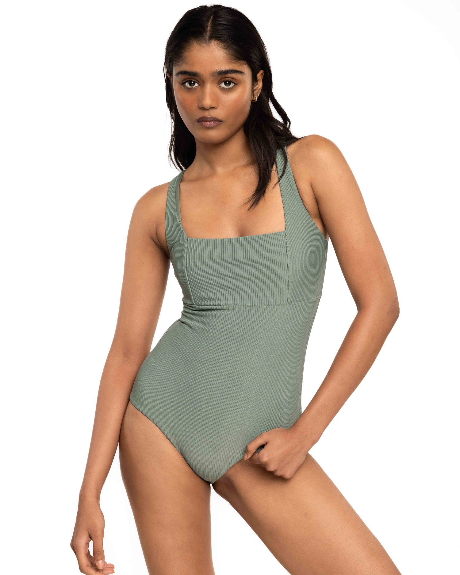 Tank Swimsuit - Fern