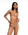 Plunge Neck Top - Cedar