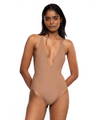 Cross Back Swimsuit - Cedar